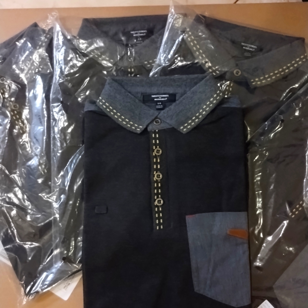 McDonald's Crew Polo Gray Small & Medium